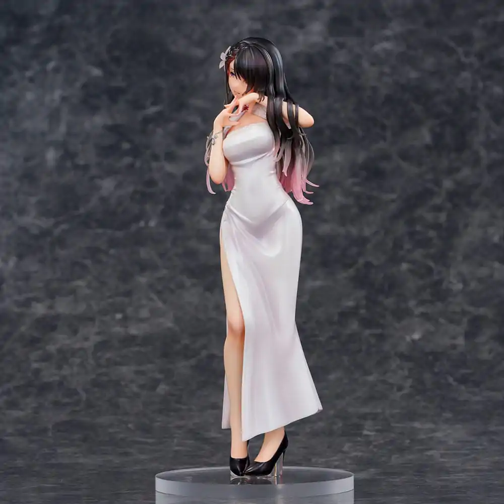 Statuie PVC Ilustrație Originală Mai Okuma illustration Healing-type white chinese dress lady 26 cm poza produsului