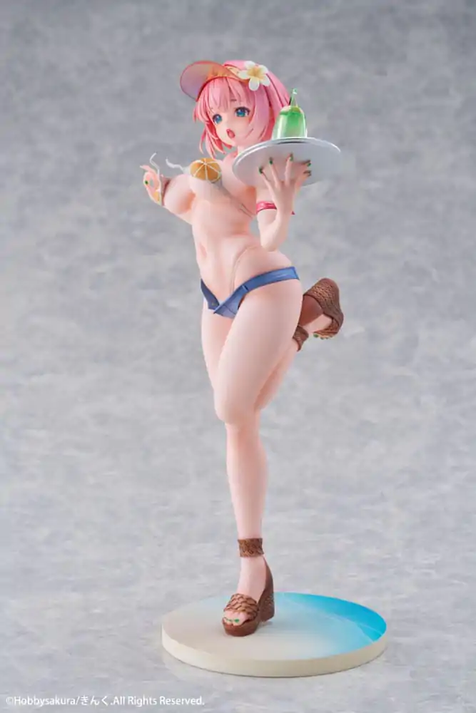 Statuie PVC Ilustrație Originală 1/7 Ilustrație Chelner de Vară de Kink Ediție Limitată 25 cm poza produsului