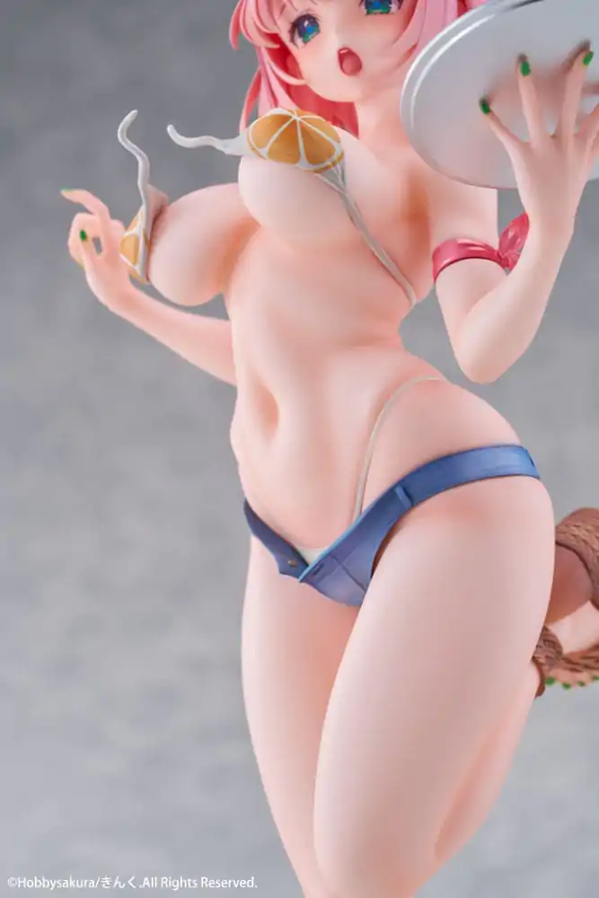 Statuie PVC Ilustrație Originală 1/7 Ilustrație Chelner de Vară de Kink Ediție Limitată 25 cm poza produsului