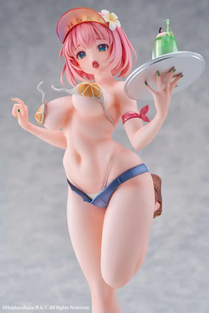 Statuie PVC Ilustrație Originală 1/7 Ilustrație Chelner de Vară de Kink Ediție Limitată 25 cm poza produsului