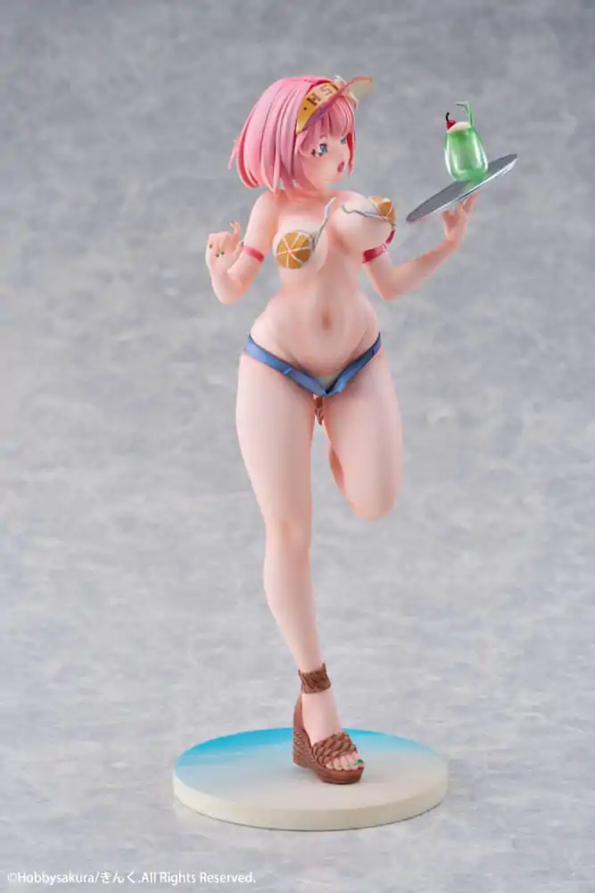 Statuie PVC Ilustrație Originală 1/7 Ilustrație Chelner de Vară de Kink Ediție Limitată 25 cm poza produsului
