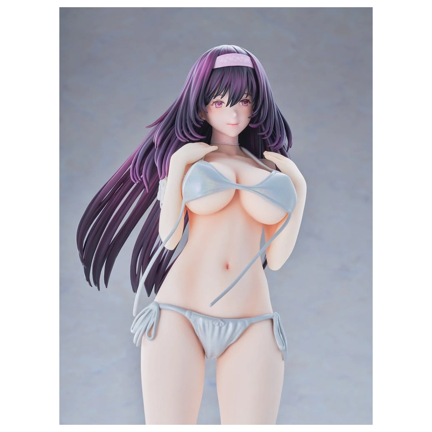 Statueta Model Original 1/5 Tomoe Sakura Swimsuit Black Hair Ver. Ilustratie de Toshi Tsutakaze 32 cm poza produsului