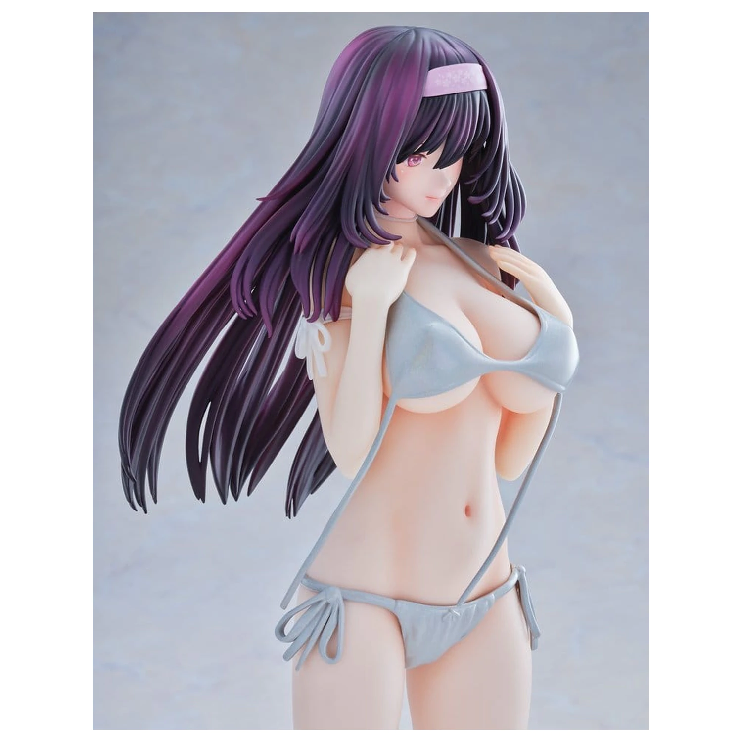 Statueta Model Original 1/5 Tomoe Sakura Swimsuit Black Hair Ver. Ilustratie de Toshi Tsutakaze 32 cm poza produsului