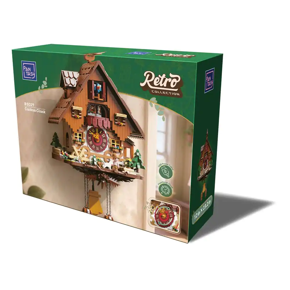 Set de construcție Original-Retro Series Retro Cuckoo Clock 60 cm poza produsului