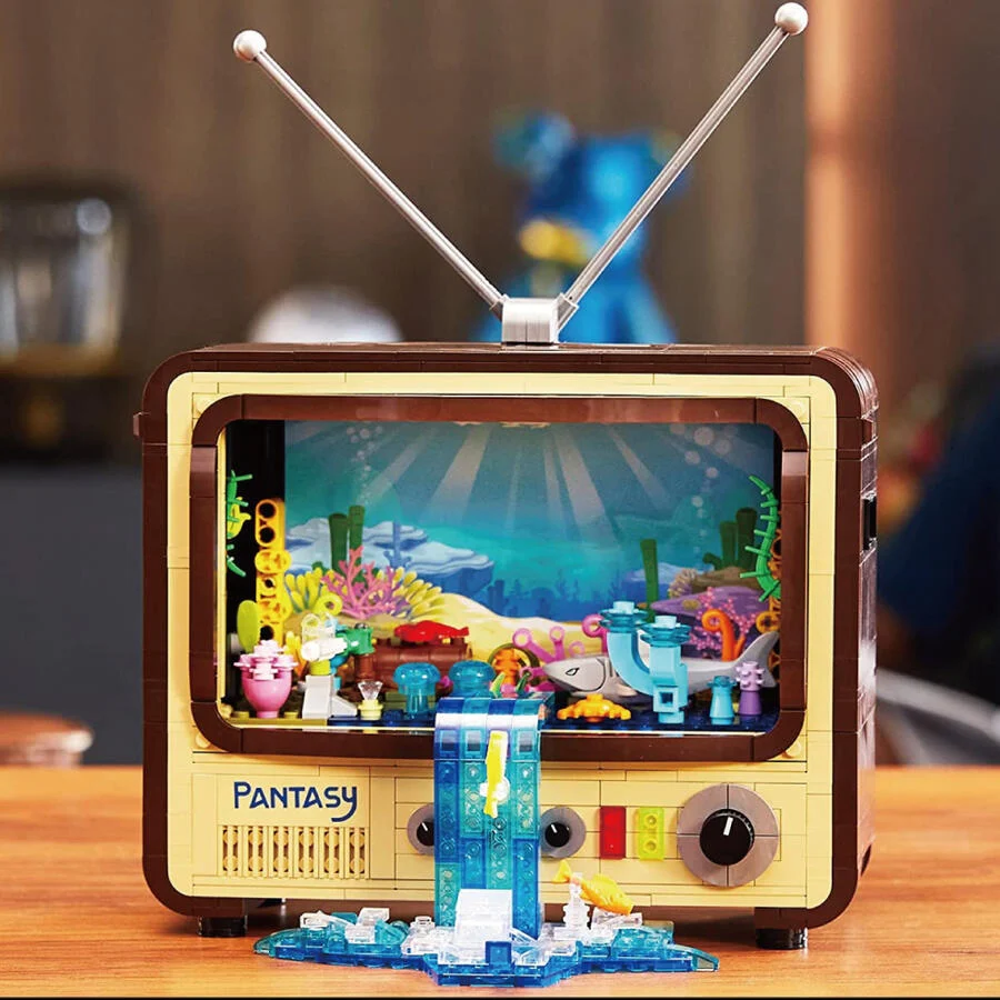 Set de construcție Original-Retro Series Television Vintage 19 cm poza produsului