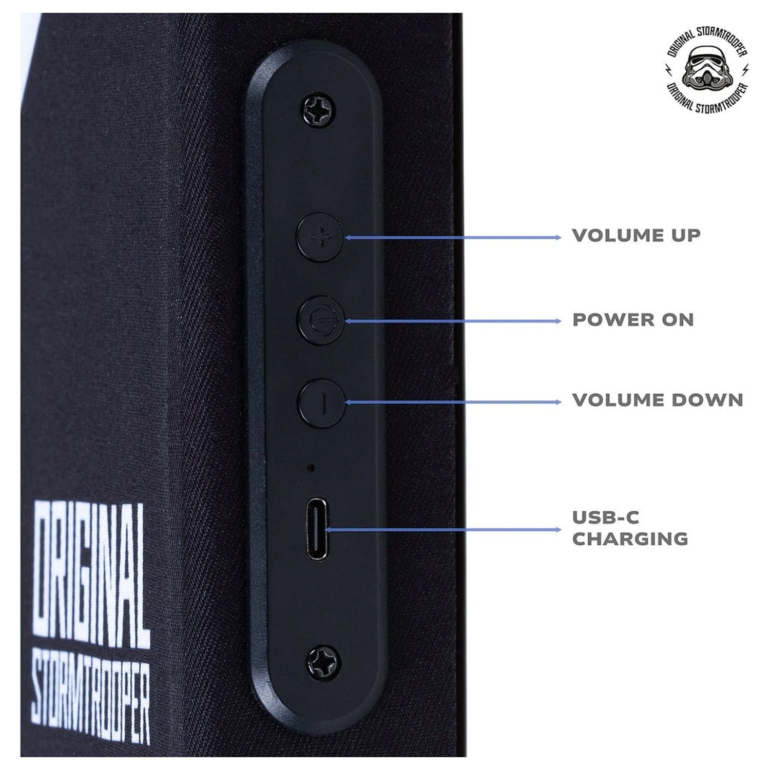 Original Stormtrooper Sound Frame Bluetooth Boxa poza produsului