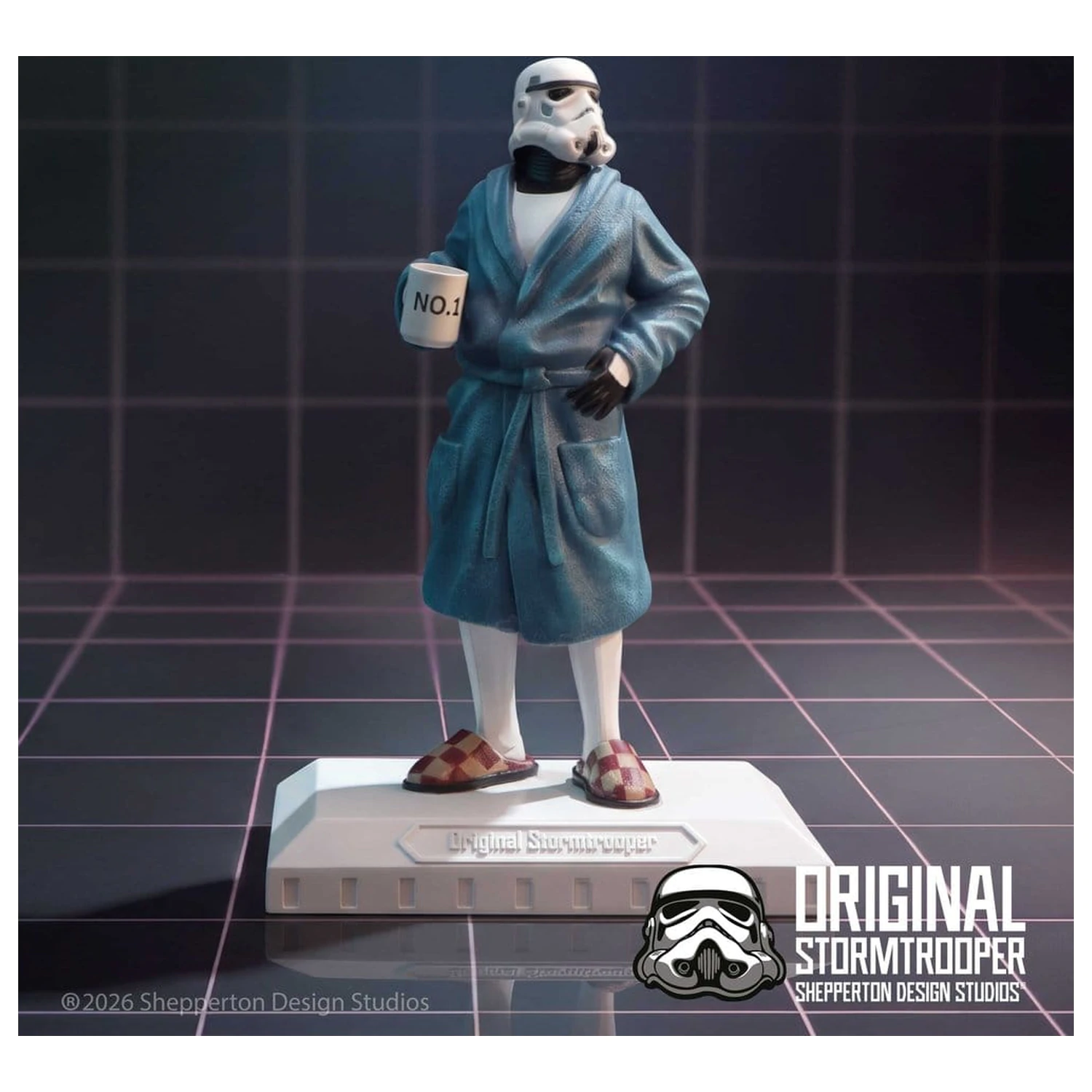 Original Stormtrooper Figurina Off Duty 18 cm poza produsului