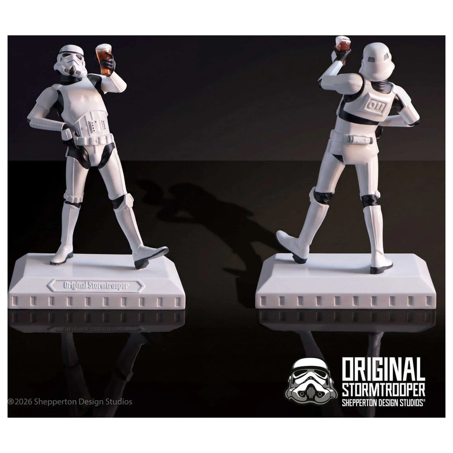 Original Stormtrooper Figura Ridica un Pahar 17 cm poza produsului