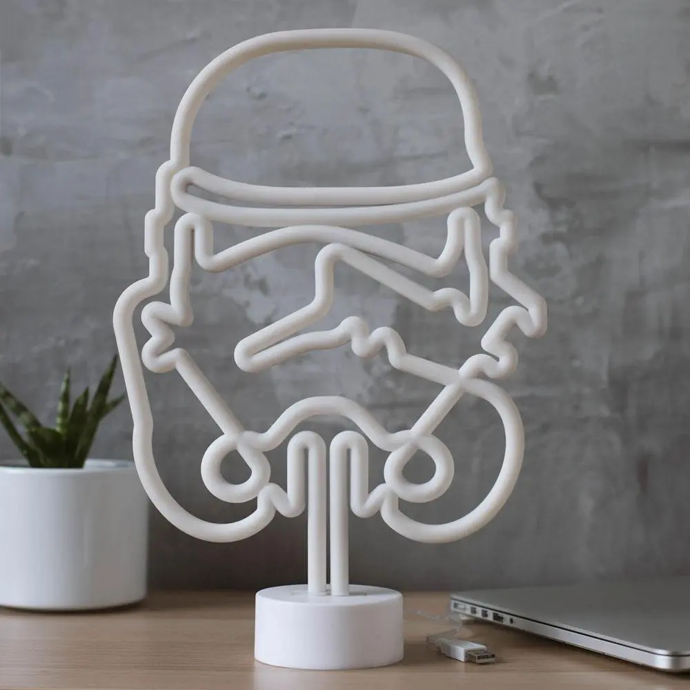 Original Stormtrooper Neon Tube LED Lumina 37 cm poza produsului