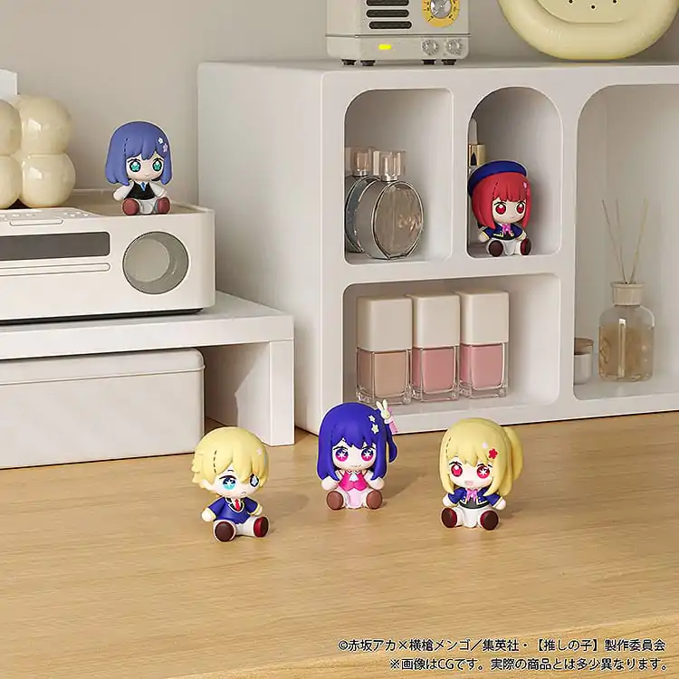 Oshi no Ko Huggy Figurina Chibi Good Smile Aqua 6 cm poza produsului