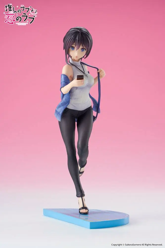 OshiRabu: Waifus Over Husbandos Statuie 1/7 Akuru Hayahoshi 23 cm poza produsului