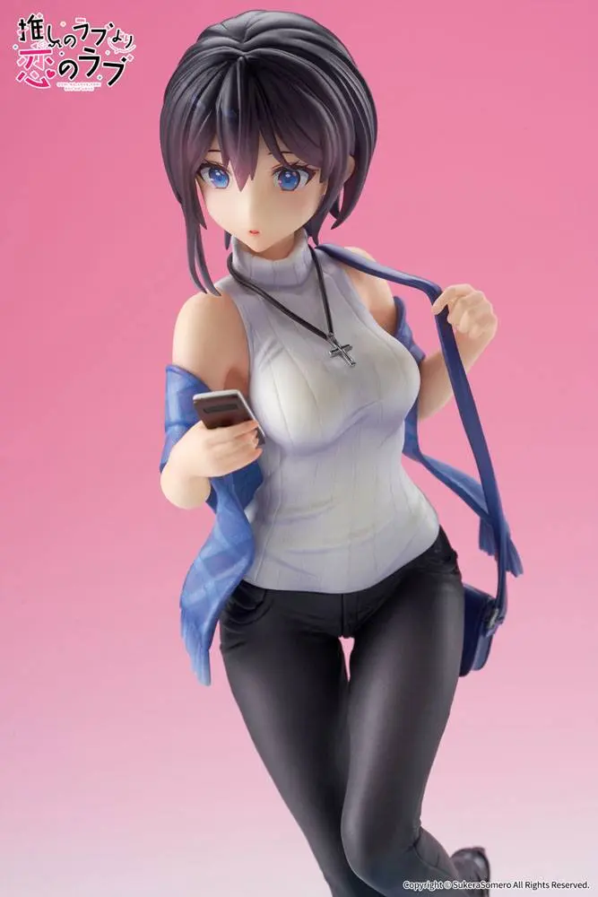 OshiRabu: Waifus Over Husbandos Statuie 1/7 Akuru Hayahoshi 23 cm poza produsului