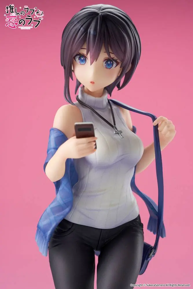 OshiRabu: Waifus Over Husbandos Statuie 1/7 Akuru Hayahoshi 23 cm poza produsului