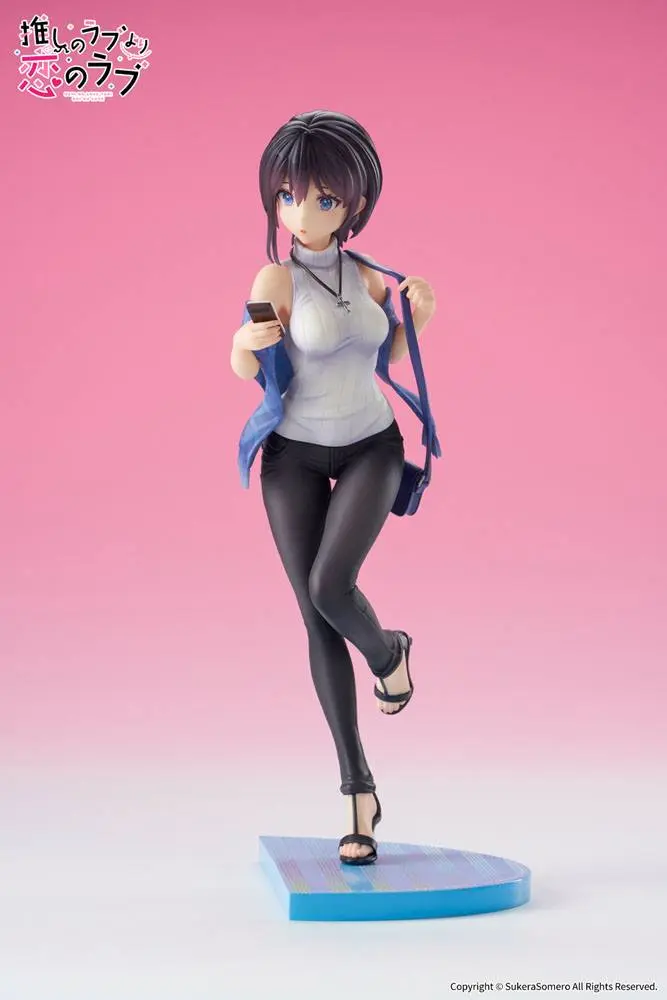 OshiRabu: Waifus Over Husbandos Statuie 1/7 Akuru Hayahoshi 23 cm poza produsului