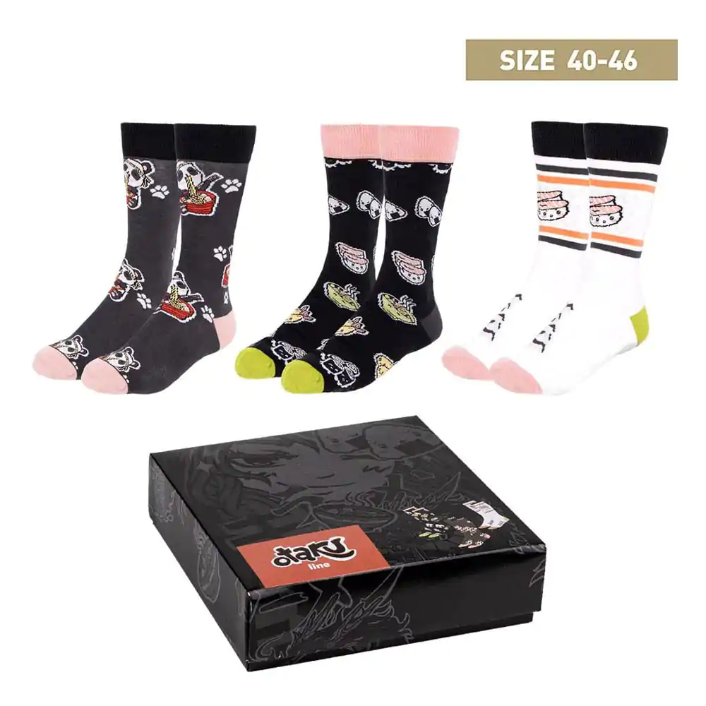 Set 3 perechi șosete Otaku 40-46 poza produsului