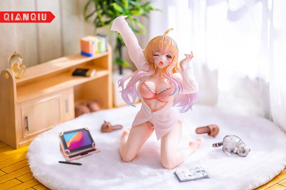 Otaku Girls Series Statuie PVC 1/7 Stretch Girl (Ilustrație originală de Ran) 12 cm poza produsului