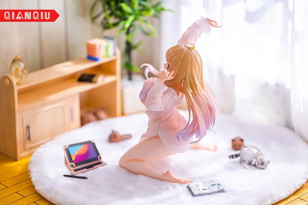 Otaku Girls Series Statuie PVC 1/7 Stretch Girl (Ilustrație originală de Ran) 12 cm poza produsului