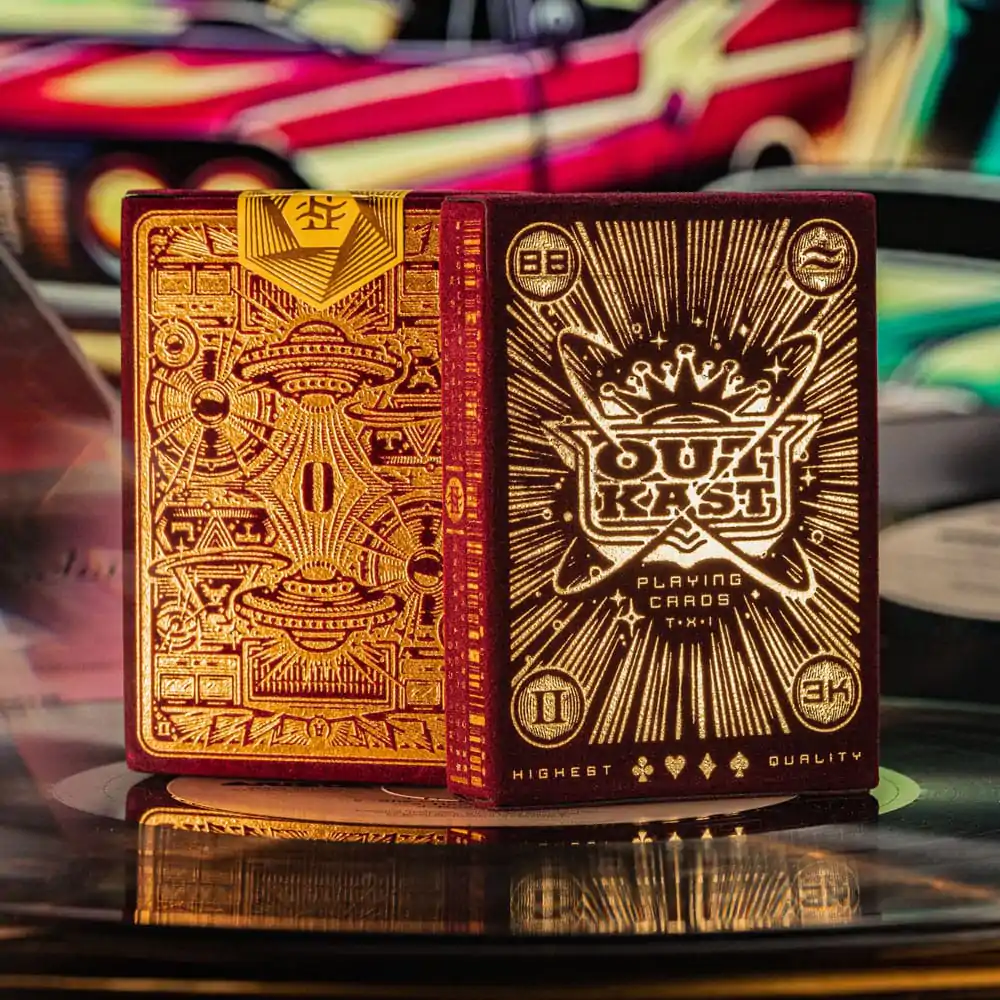 Cărți de joc Outcast Red Velvet poza produsului