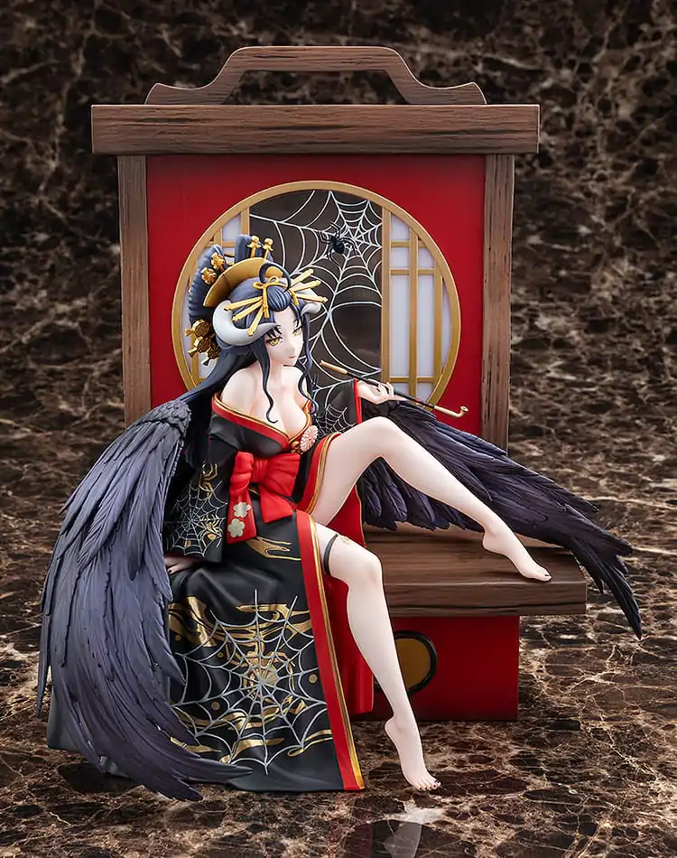 Statuie Overlord 1/7 Albedo Splendid Kimono Ver. 27 cm poza produsului