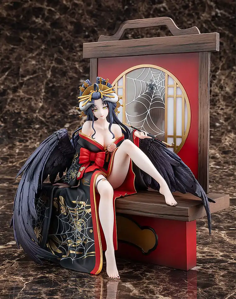 Statuie Overlord 1/7 Albedo Splendid Kimono Ver. 27 cm poza produsului