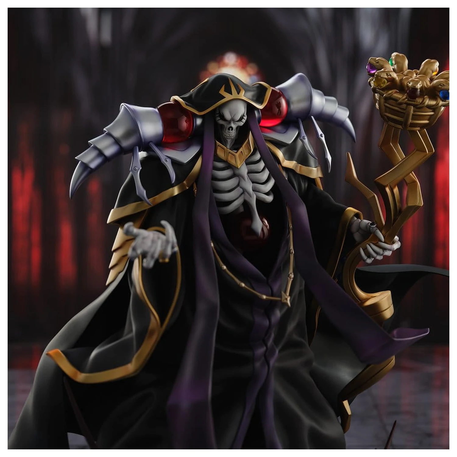 Overlord figurina din PVC Ainz Ooal Gown 10th Anniversary so-bin Ver. 34 cm poza produsului