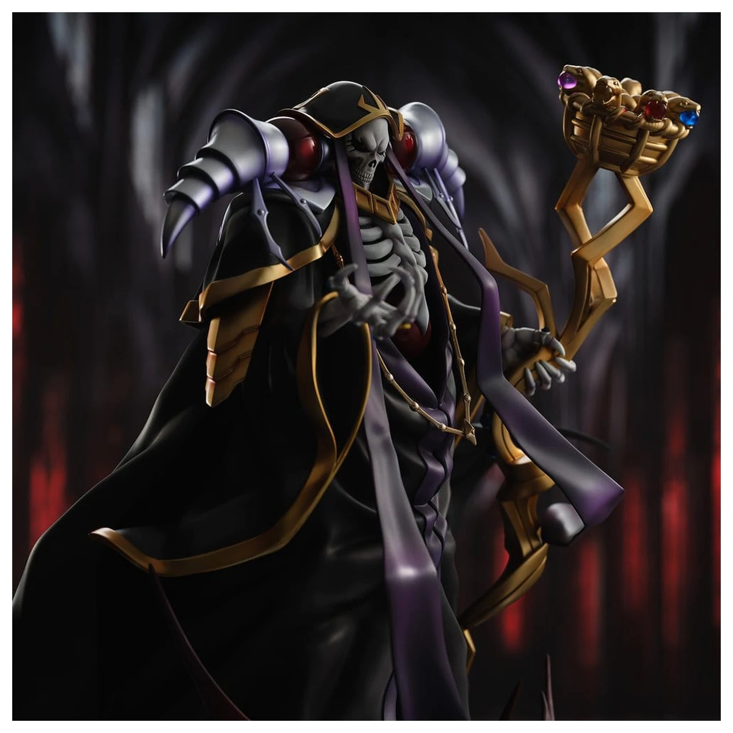 Overlord figurina din PVC Ainz Ooal Gown 10th Anniversary so-bin Ver. 34 cm poza produsului