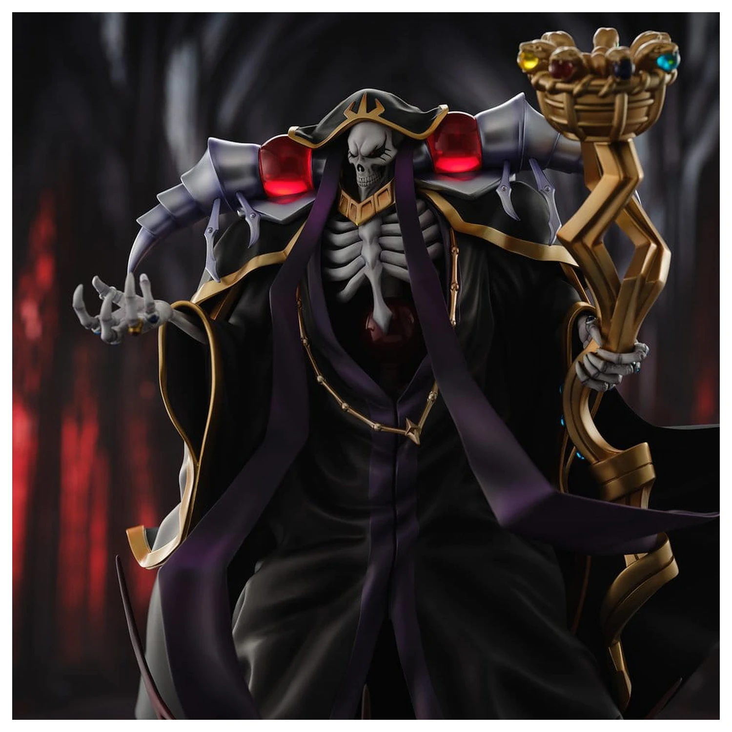Overlord figurina din PVC Ainz Ooal Gown 10th Anniversary so-bin Ver. 34 cm poza produsului