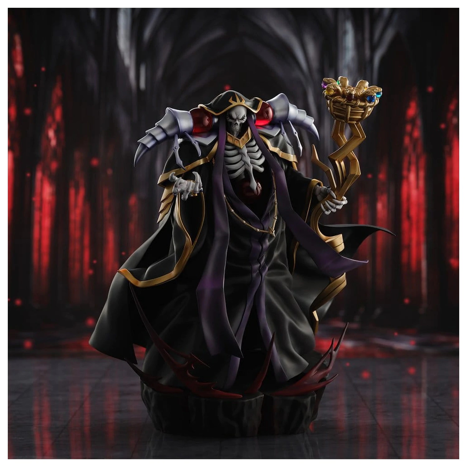 Overlord figurina din PVC Ainz Ooal Gown 10th Anniversary so-bin Ver. 34 cm poza produsului