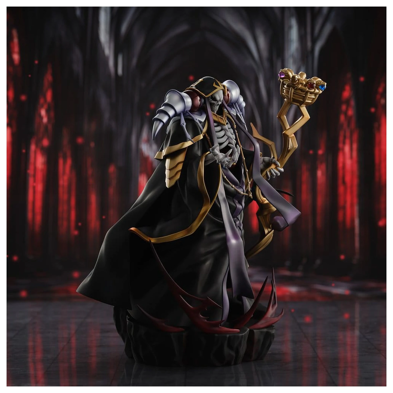 Overlord figurina din PVC Ainz Ooal Gown 10th Anniversary so-bin Ver. 34 cm poza produsului