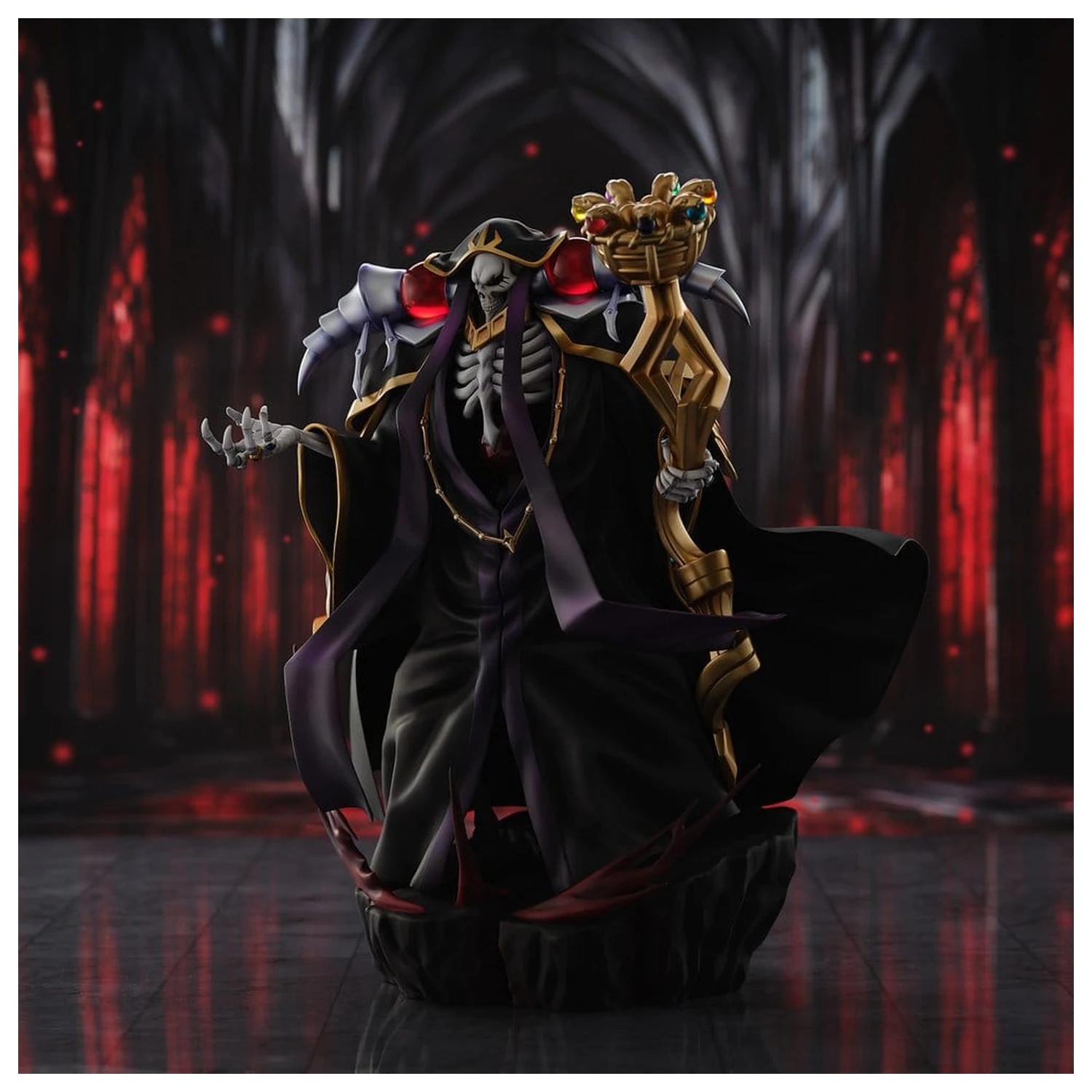 Overlord figurina din PVC Ainz Ooal Gown 10th Anniversary so-bin Ver. 34 cm poza produsului