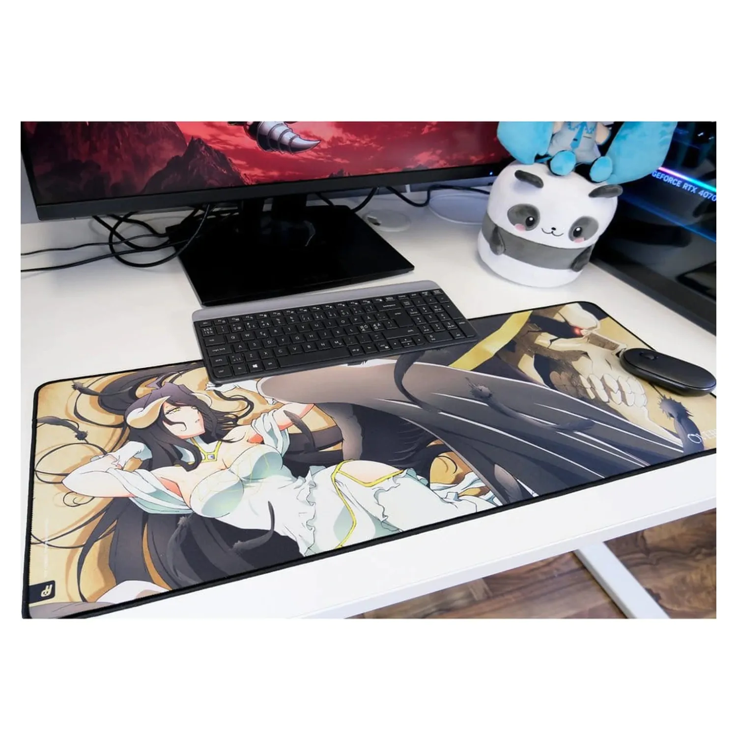 Overlord Mousepad Albedo & Ainz XXL poza produsului