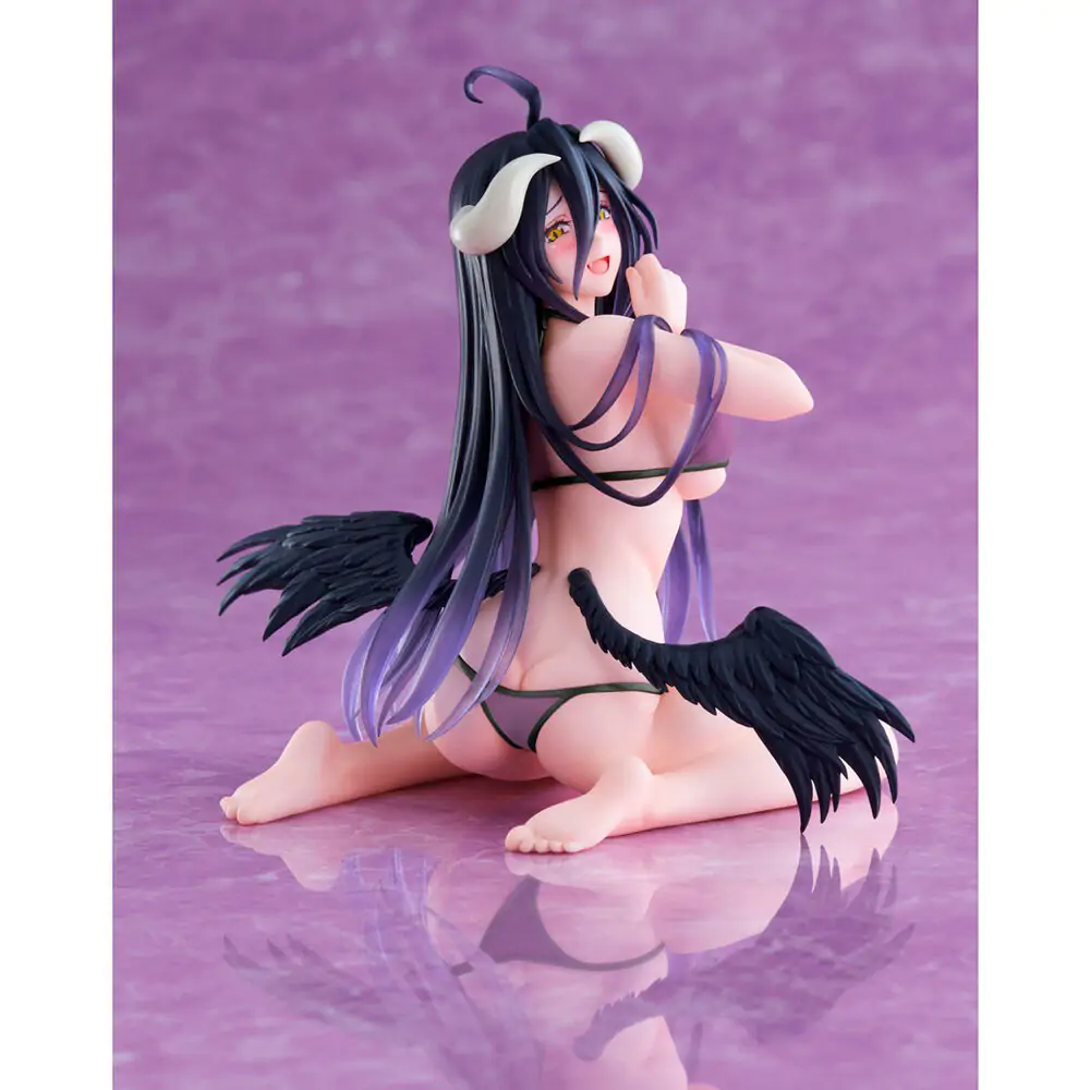 Figurină Drăguță de Birou Overlord Albedo Ediție Reînnoită Costum de Baie 13cm poza produsului