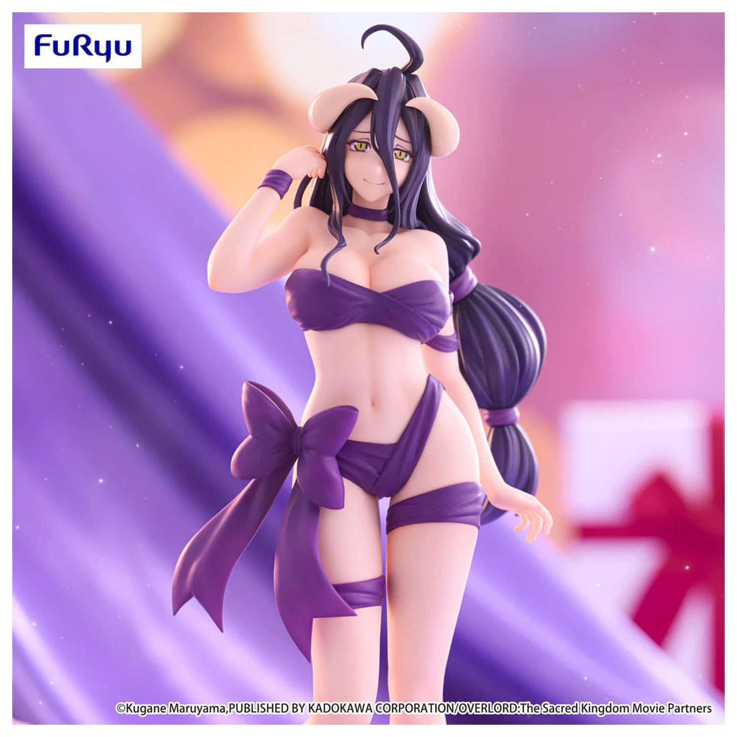 Overlord BiCute Ribbons Statuie din PVC Albedo 26 cm poza produsului