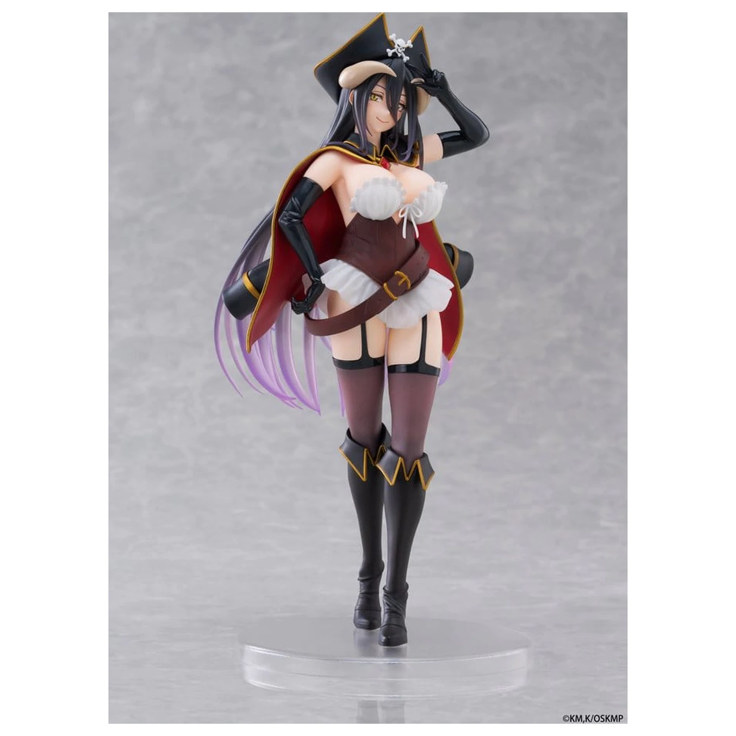 Figurină Overlord Coreful PVC Albedo (Pirate Ver.) 18 cm poza produsului