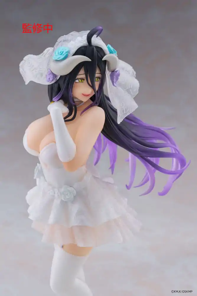 Statuie PVC Overlord Coreful Albedo Wedding Ver. 18 cm poza produsului