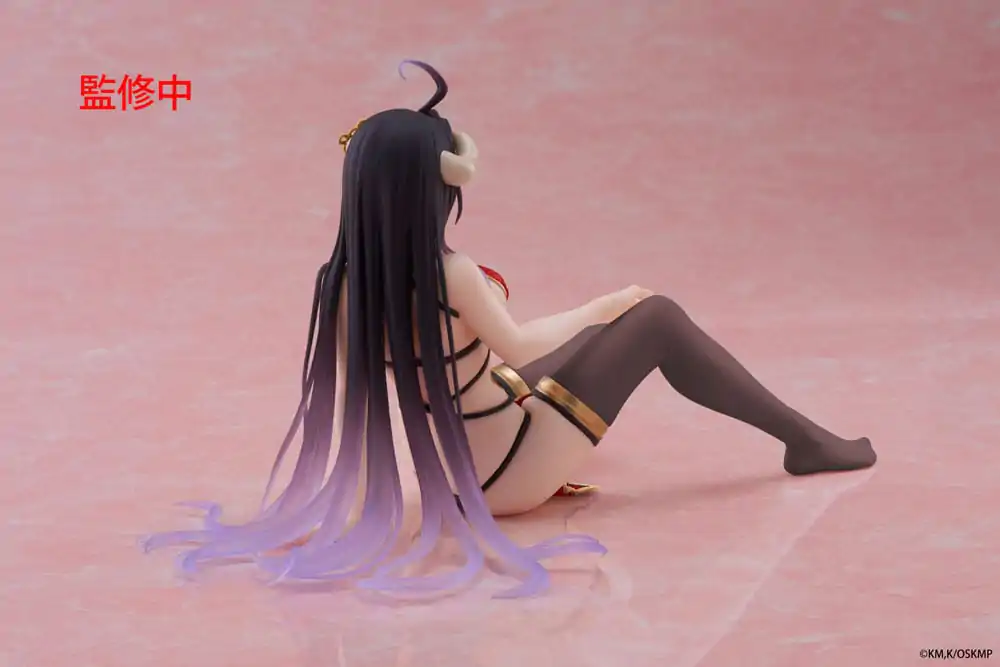 Statuie PVC Desktop Figurina Drăguță Albedo Chinese Dress Ver. Renewal 13 cm poza produsului