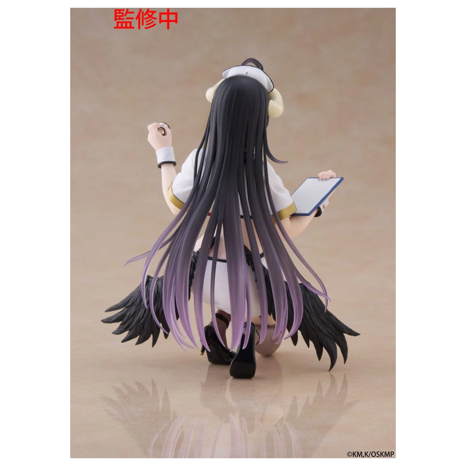 Statueta din PVC Overlord Desktop Cute Figure Albedo Nurse Ver. Renewal 13 cm poza produsului