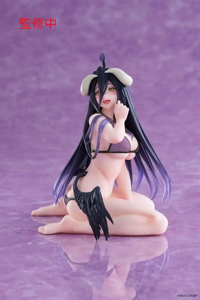 Statuie PVC Desktop Albedo Swimsuit Ver. Renewal Edition 13 cm poza produsului