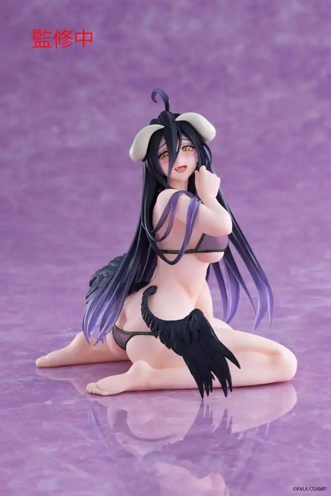 Statuie PVC Desktop Albedo Swimsuit Ver. Renewal Edition 13 cm poza produsului