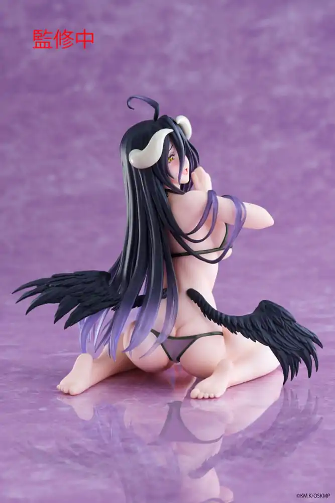 Statuie PVC Desktop Albedo Swimsuit Ver. Renewal Edition 13 cm poza produsului