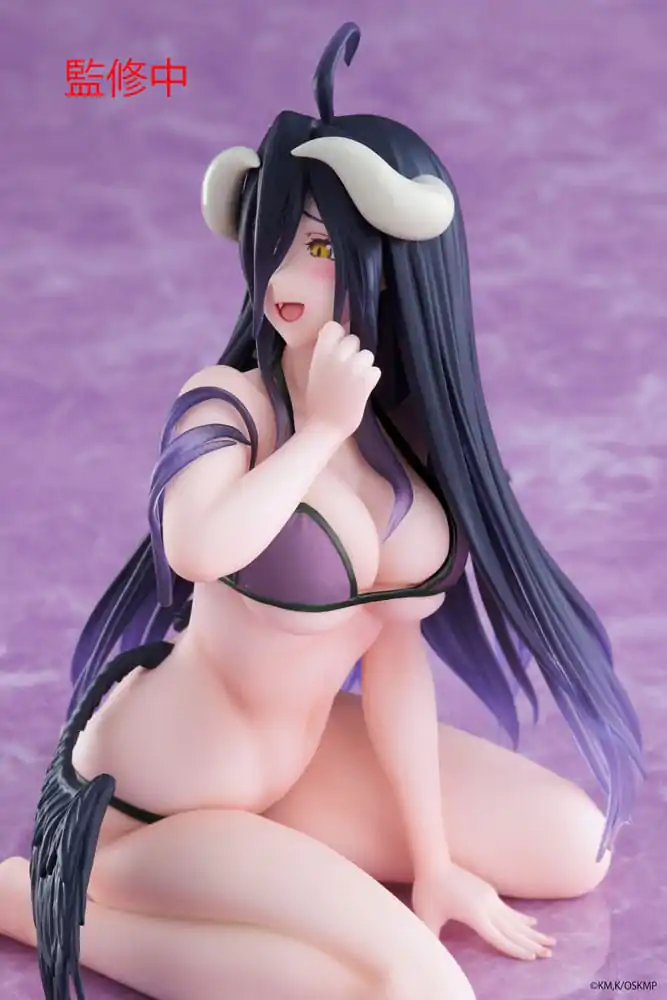 Statuie PVC Desktop Albedo Swimsuit Ver. Renewal Edition 13 cm poza produsului