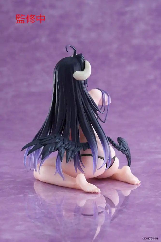 Statuie PVC Desktop Albedo Swimsuit Ver. Renewal Edition 13 cm poza produsului