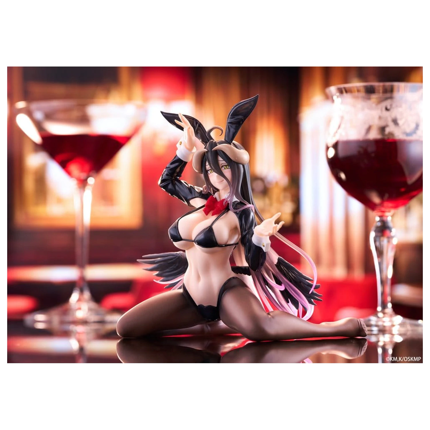 Overlord Moflock PVC Figurina Albedo (Reverse Bunny Suit Ver.) 13 cm poza produsului