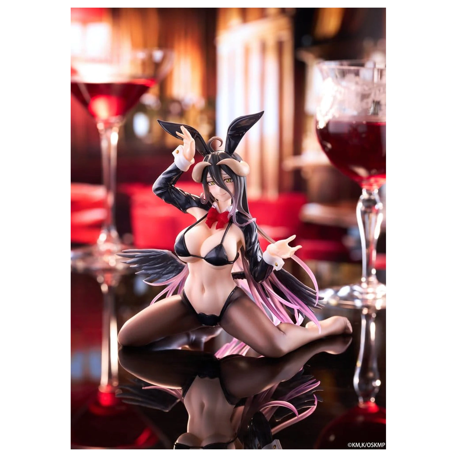 Overlord Moflock PVC Figurina Albedo (Reverse Bunny Suit Ver.) 13 cm poza produsului