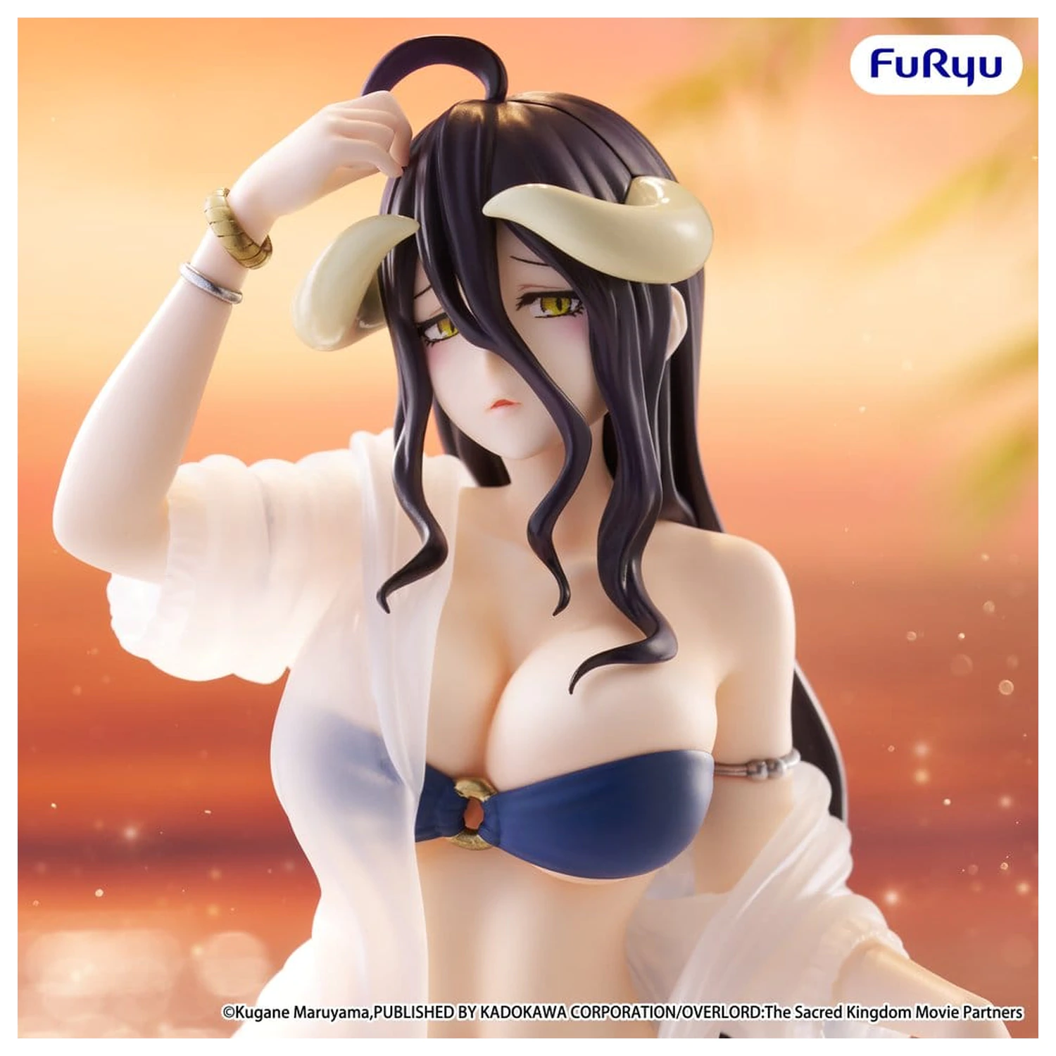 Overlord Muchute Figura din PVC Albedo aqua Ver. 20.5 cm poza produsului