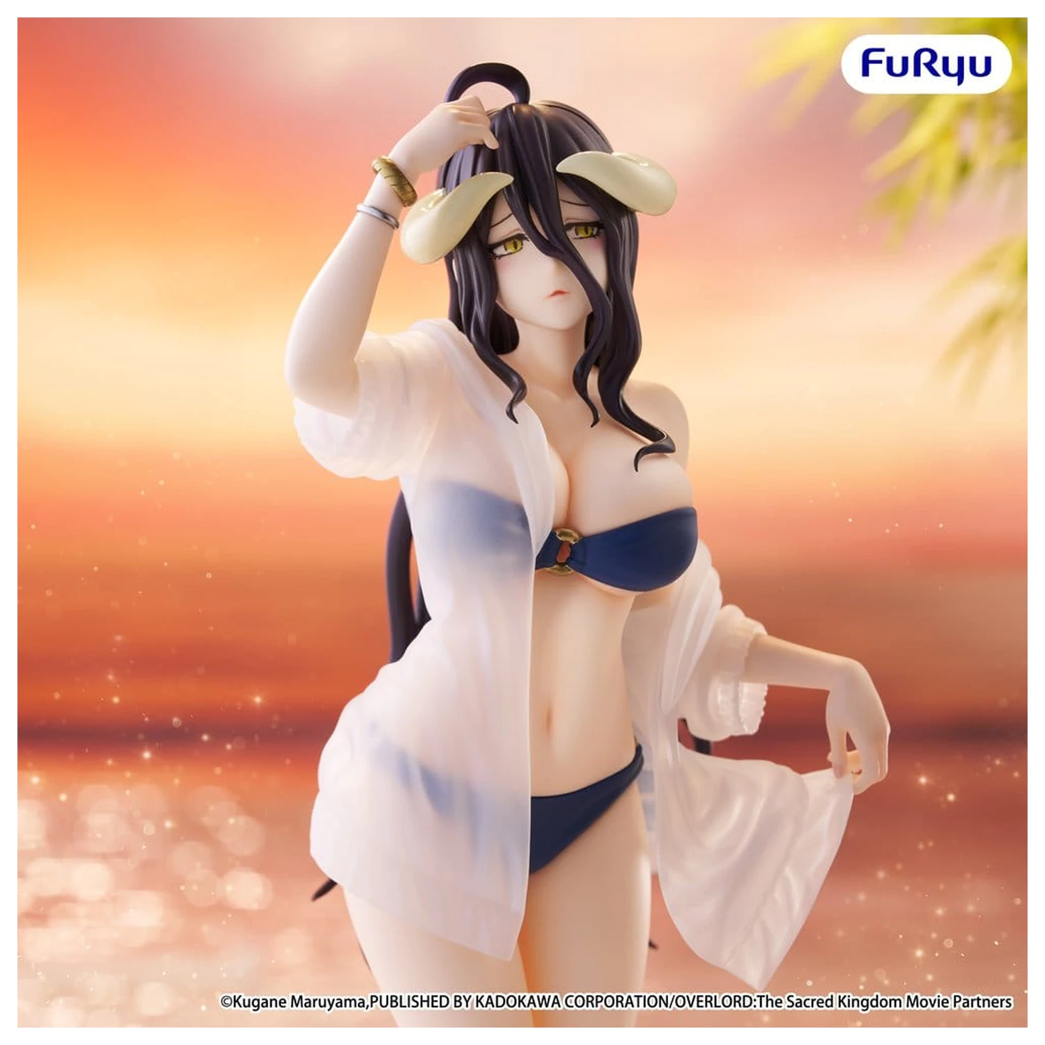 Overlord Muchute Figura din PVC Albedo aqua Ver. 20.5 cm poza produsului