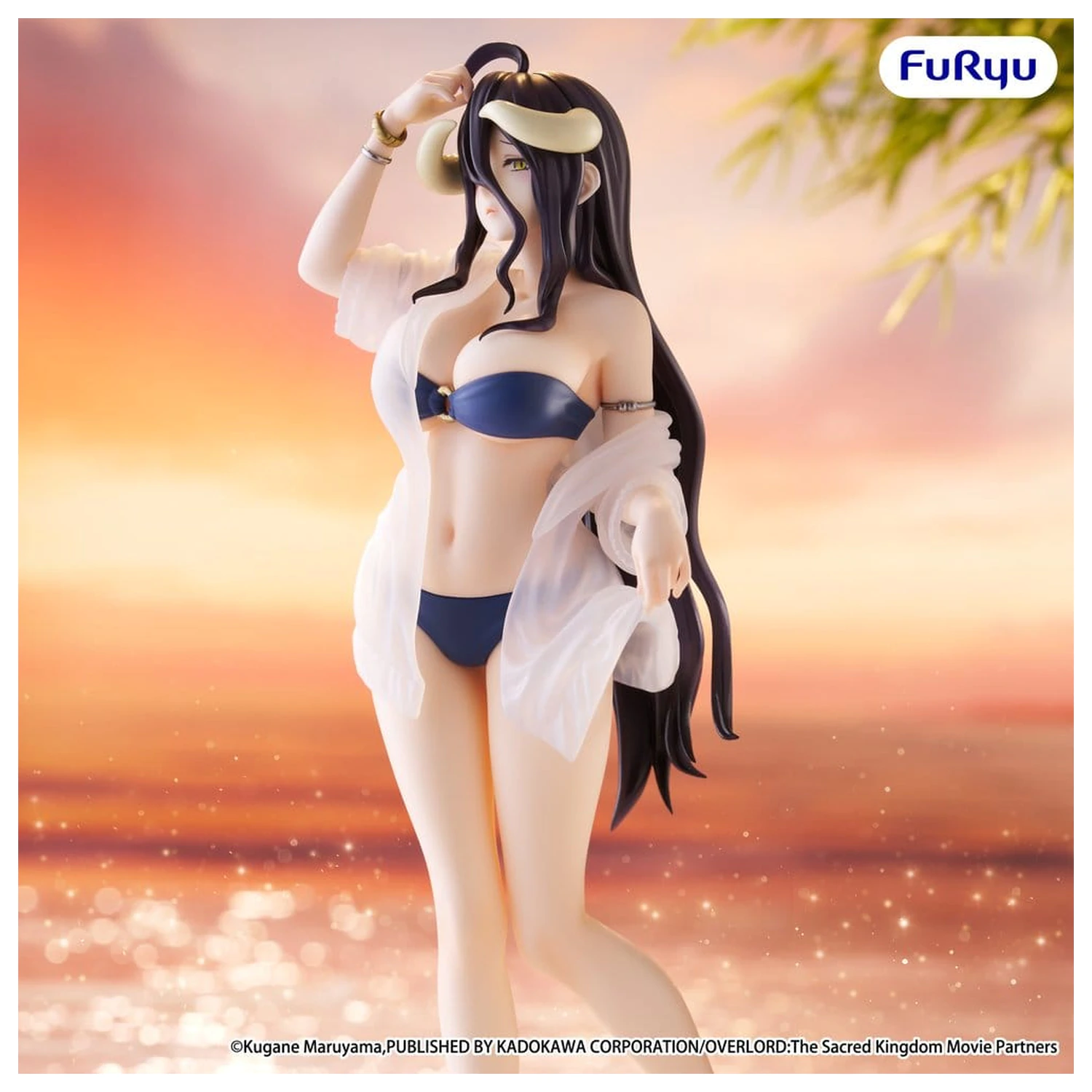 Overlord Muchute Figura din PVC Albedo aqua Ver. 20.5 cm poza produsului