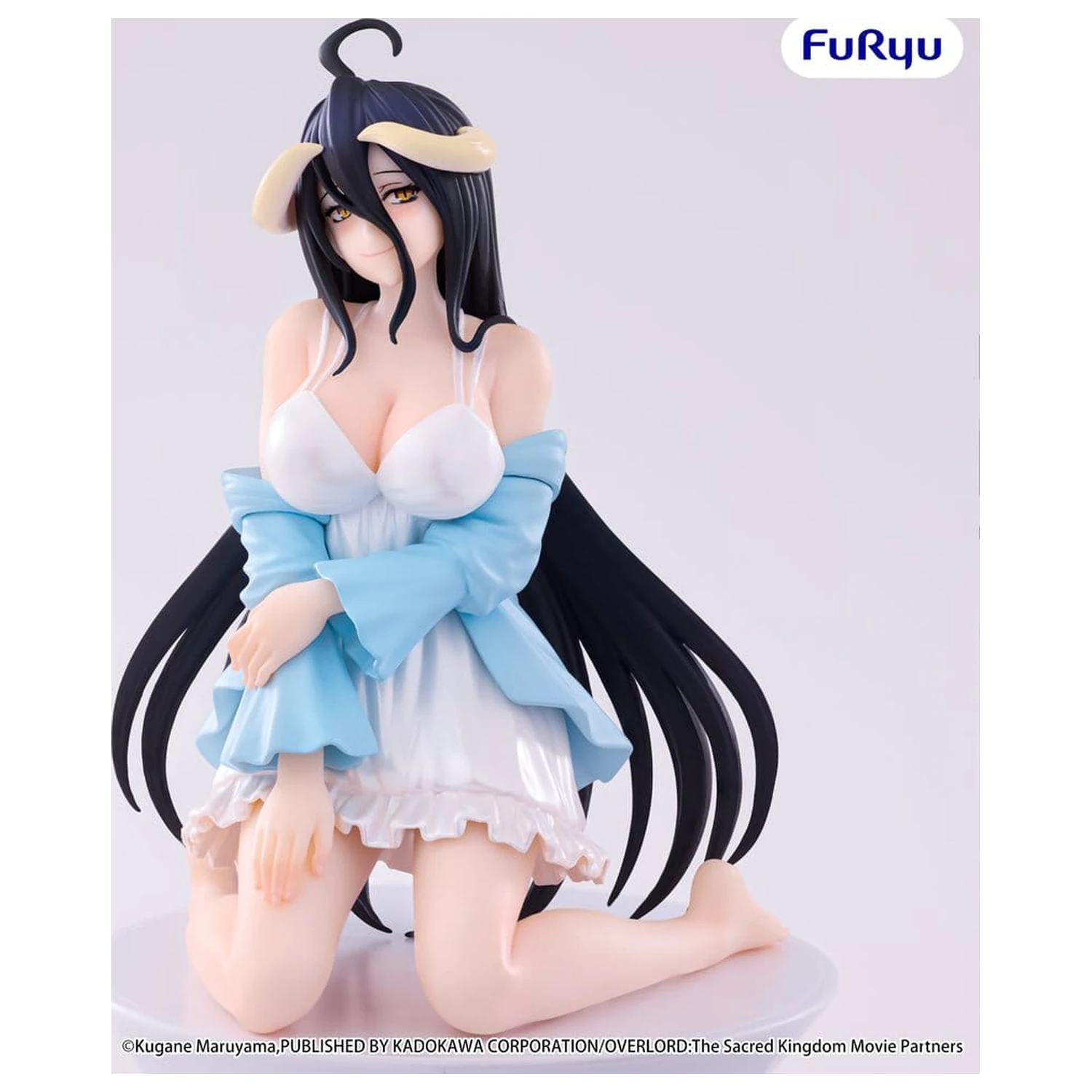 Overlord Figurina opritor de fidea PVC Albedo Loungewear Pearl White Ver. 12 cm poza produsului