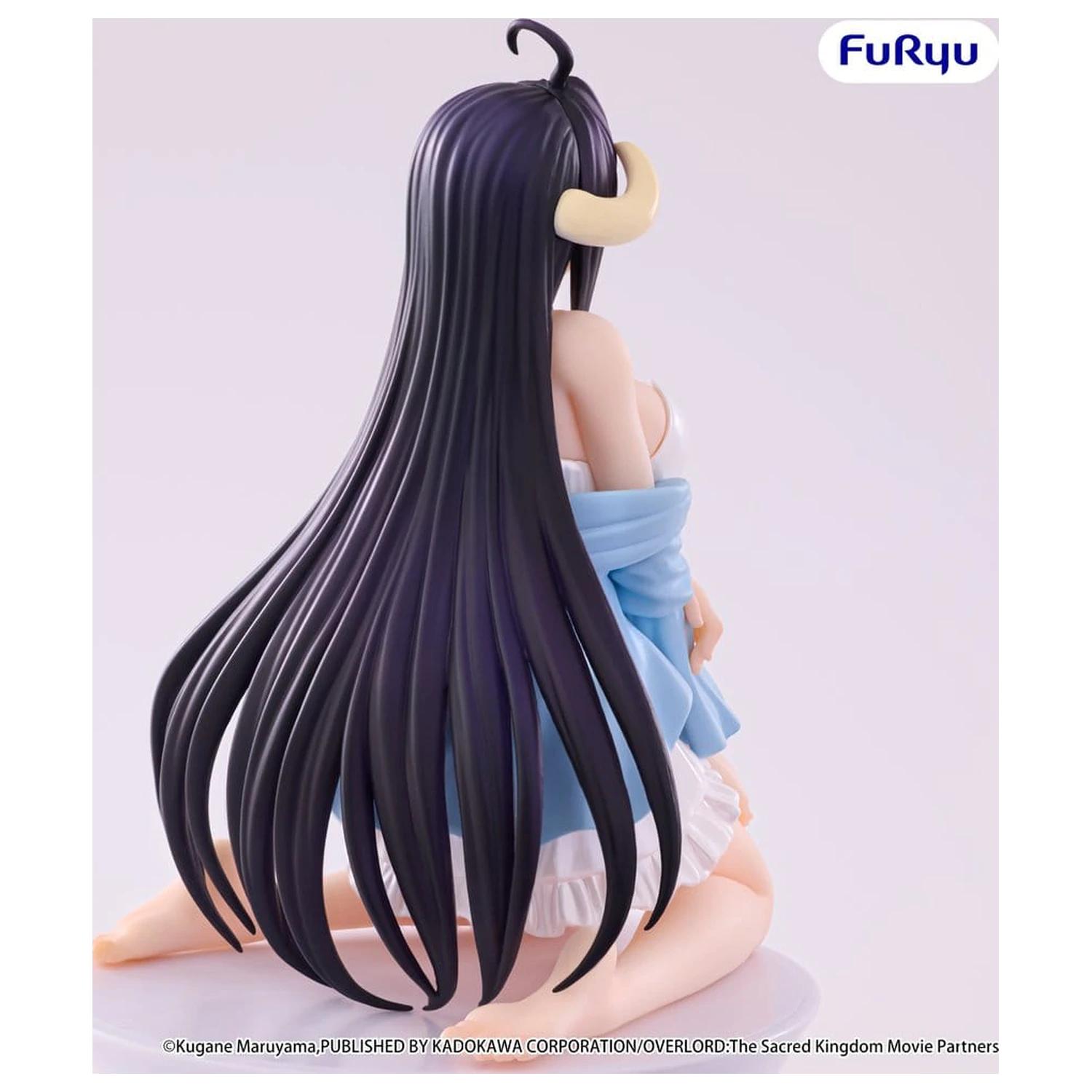 Overlord Figurina opritor de fidea PVC Albedo Loungewear Pearl White Ver. 12 cm poza produsului