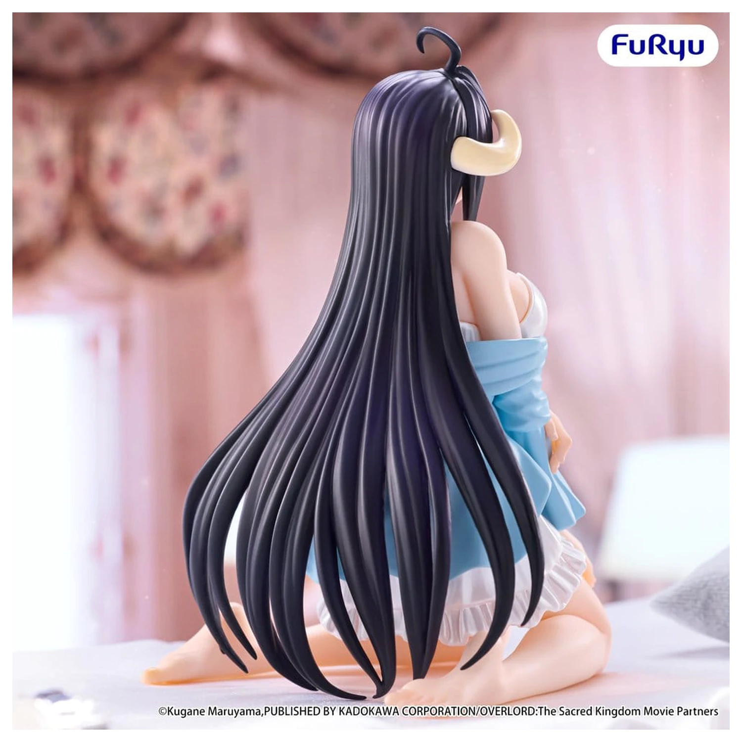 Overlord Figurina opritor de fidea PVC Albedo Loungewear Pearl White Ver. 12 cm poza produsului